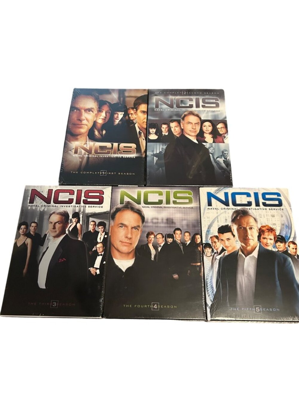 NCIS Seasons 1-5 DVD Box Set Brant new English media lot